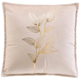 Douceur d'intérieur Dekokissen 45 x 45 cm Beige