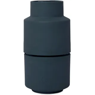 Crushgrind Billund Gewürzmühle mit Keramikmahlwerk Dunkelblau | Salz und Peffermühle mit verstellbarem Mahlgrad für grobes Salz | Kräutermühle aus hochwertigen, nachhaltigen Materialien (Blueberry)
