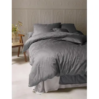 IRISETTE Rio 8643 Floral Grau 135 x 200 cm + 2 x 80 x 80 cm