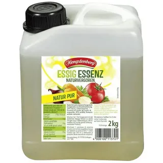 Hengstenberg Essig, Hengstenberg Essig Essenz naturvergoren 20 Prozent Säure 2000 ml