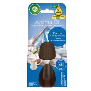 Airwick Raumduft Nachfüller Cotton und Weiße Orchidee 20 ml