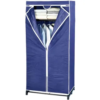Wenko Stoffschrank Air 75 x 160 x 50 cm Blau