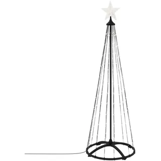 ECD Germany LED Weihnachtsbaum Warmweiß 150 cm
