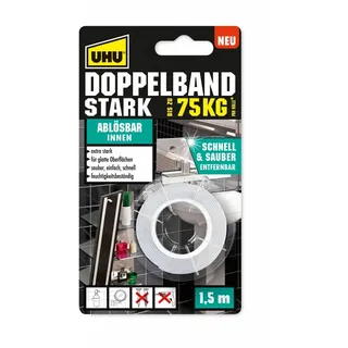 UHU Klebeband Doppelband stark ablösbar 1,5 m