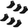 6er Pack Schwarz 39-42