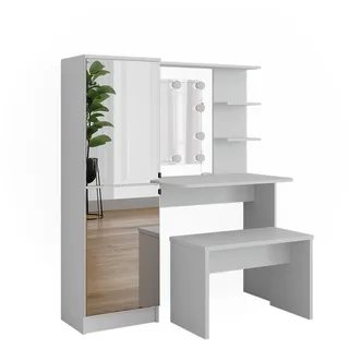 Vicco Schminktisch, Jasmin (123 x 33 x 141.20 cm,