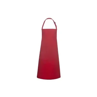 Karlowsky Fashion Karlowsky Basic Latzschürze mit Schnalle, 75 x 90 cm BLS 4-8-Stck , Farbe: rot
