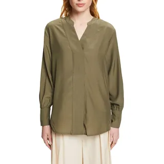 ESPRIT Damen Bluse 991ee1f302, 001/Black, 34 - M