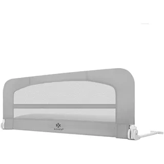 Kesser Bettschutzgitter 150 cm 42 cm Hellgrau