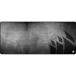 Corsair MM350 PRO Premium-Gaming-Mauspad – Extended XL, Schwarz/Grau | Stoff, Spritzwassergeschütztes, Superficie de 93 x 40 cm, Mikrofasergewebe, Anti-Fray Genähte Ränder