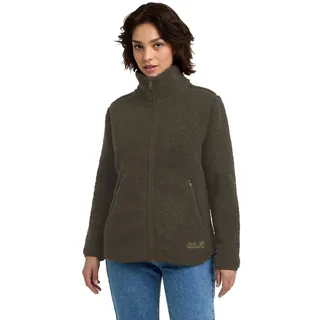 Jack Wolfskin High Curl Jacket obsidian moss S