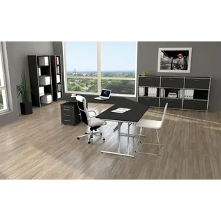 Kerkmann Artline Aktenschrank 80,0 x 38,0 x 78,0 cm anthrazit