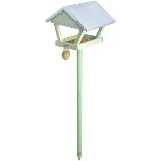 115 cm hoch Esschert Design Vogelfutterhaus Futterhäuschen überdacht