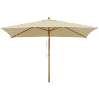 Schneider Schirme Sonnenschirm  Malaga , creme , Maße (cm): B: 200 H: 261