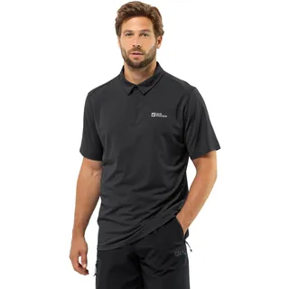 Jack Wolfskin Delgami Polo schwarz L