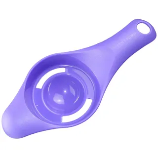 TUPPERWARE Backen Eitrenner blau/lila Ei-Trenner Eiweiß Backhelfer