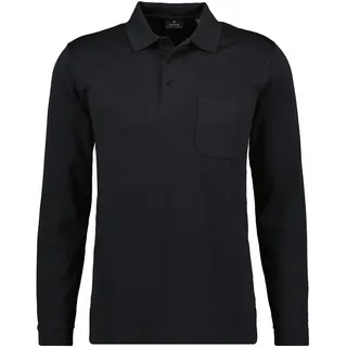 RAGMAN Poloshirt schwarz 6XL