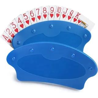 LotFancy Spielkartenhalter Kartenhalter Spielkarten für Senioren, 2 Stück