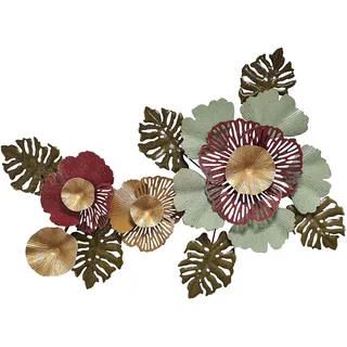 abc HOME | Wanddeko Blumen | 99 cm B