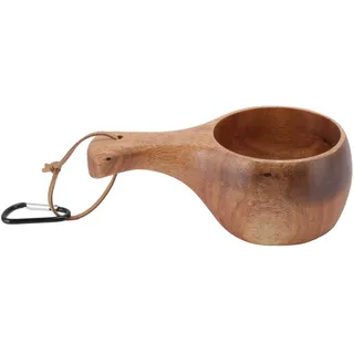 Nordischer Holzbecher Für Wandern Und Camping – Tragbar Für Kaffee, Tee Und Milch