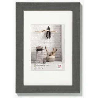 walther design Home Holzrahmen grau 50x70 cm 3er Set