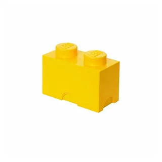 LEGO Aufbewahrungsbox LEGO Storage Brick 2 12,5 x 18 cm 1-tlg. gelb