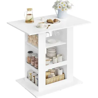 Woltu Bartisch 105 x 94 x 68 cm Weiß