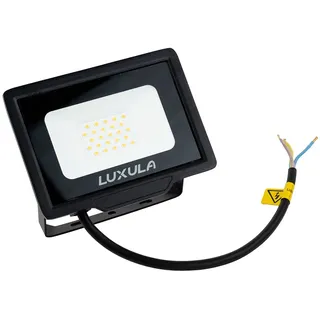LUXULA Außenstrahler LED 20 W 10,8 cm schwarz 2000 lm IP65