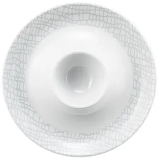 Seltmann Weiden Eierbecher Seltmann Weiden L Fashion elegant grey Eierbecher mit Ablage grau