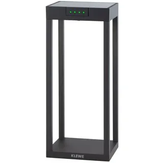 Sigor Solarleuchte Aluminium/Stahl 35 cm 3W inkl. Akku graphitgrau