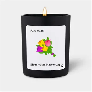 Chatty Candles, Duftkerzen, Duftkerze Flowery Fürs Mami. Blueme zum Muettertag