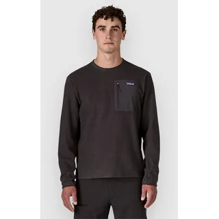 Patagonia R1 Air Crew Fleecepullover Grau XS