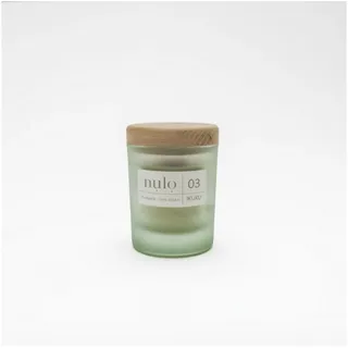 nụlọ Duftkerze 3 Ikuku 55g – Bergamotte, Petit Grain & Ho Wood, Holzdocht