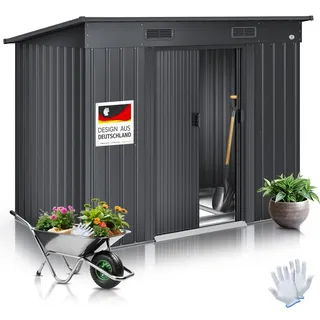 Kesser Geräteschuppen 1,92 x 1,8 m grau