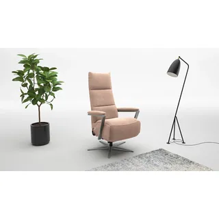 sit&more TV-Sessel Vario Comfort 70 x 124 x 85 cm Rosa mit verstellbarer Rückenlehne