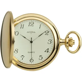 ADORA Taschenuhr Savonnette Quarz Metall Kunststoffglas 1-115237-001