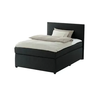 Möbel Kraft Boxspringbett 97 x 104 cm H3 Schwarz
