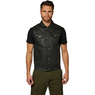 Rokker Rokkertech Club Black, Jeans-Weste - Schwarz - M