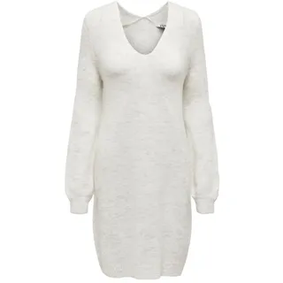 JdY Damen Strickkleid Elanora weißmeliert S - S