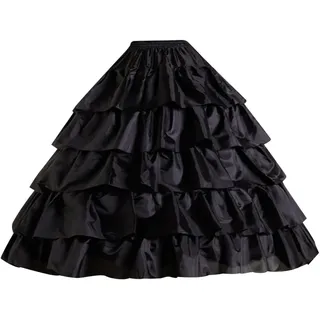 Unterrock Damen Lang Tütü Unterröcke Für Petticoat Kurz Dirndl Tüllrock Grün Reifrock Brautkleid Rockabilly Rock Roter Kostüm Pettycode Tutu Tüll Rot Schwarz