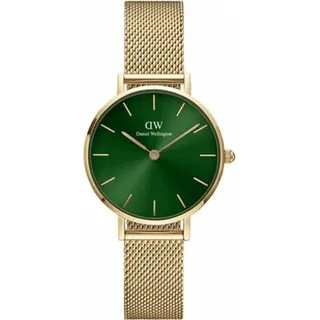 Daniel Wellington Petite Emerald DW00100480 32mm Rosegold grünes Zifferblatt - Rosegold/Grün