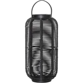 Star Trading LED Solar-Laterne Runda Metall/Kunststoff 15x30 cm 1-tlg schwarz