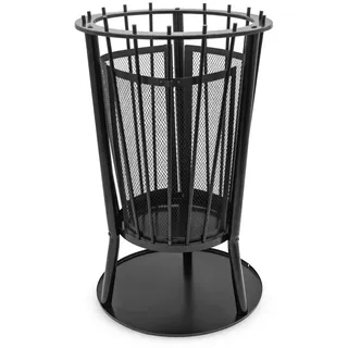 Spetebo Feuerkorb Ø 61 cm Schwarz