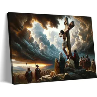 Jesus Leinwand-Kunst, christliches Poster, Druckbilder, Yesushounan-46