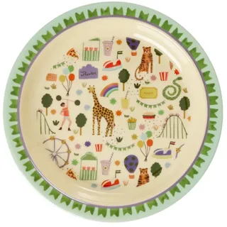 Rice Kinderteller rund 26 cm Mint