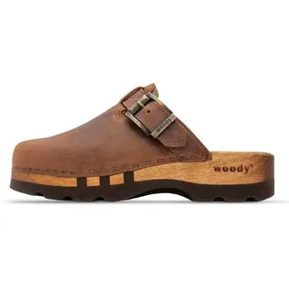 Woody Lukas Clogs Braun 47