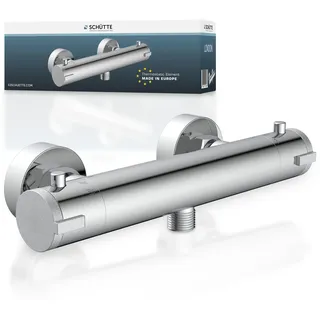 Schütte London Duschthermostat mit Verbrühschutz Chrom