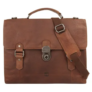Bodenschatz Aktentasche echt Leder", in cognac, | Gr.: onesize,