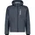 Herren Zip Hoodie Softshell Jacke Größe XXL grau