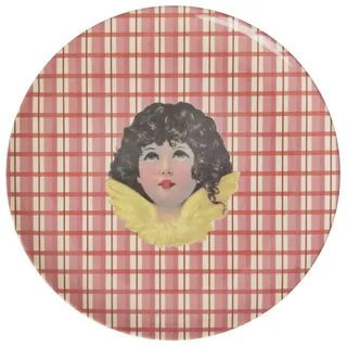 Rice Frühstücksteller "Angel" in Rot - Ø 20 cm